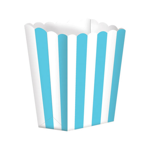 Picture of CARIBBEAN BLUE CANDY BUFFET POPCORN BOXES